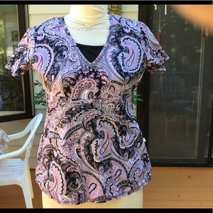 Healing Hands scrub Top